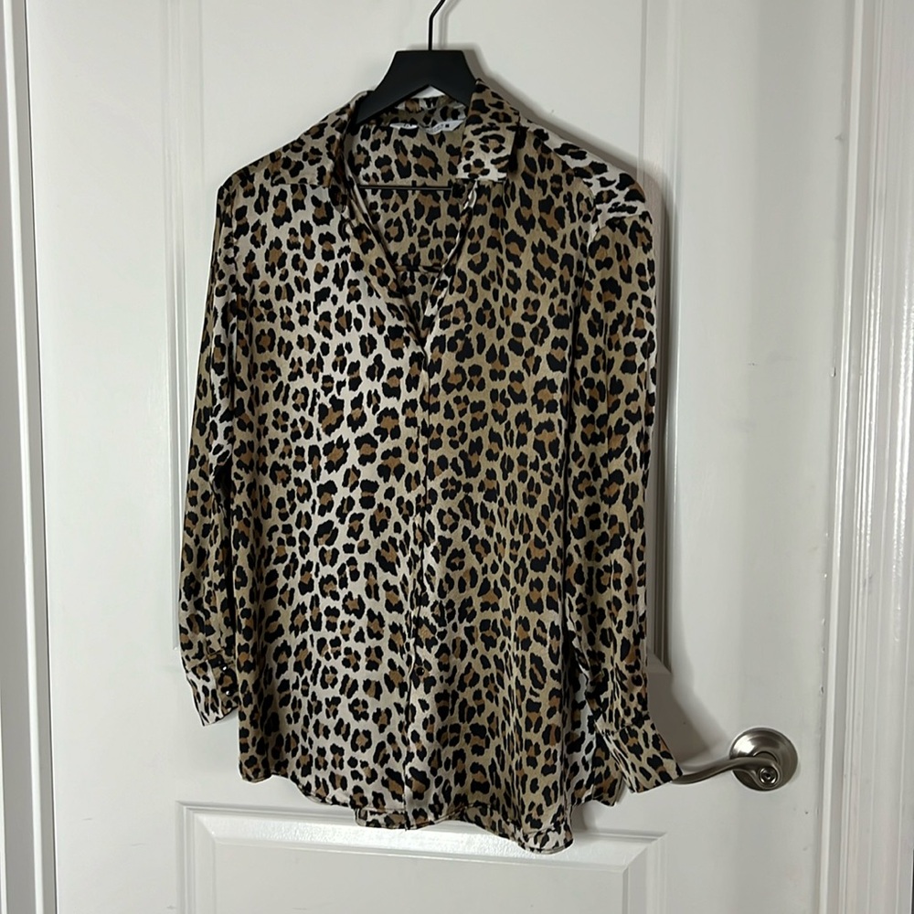 Zara silk blouse